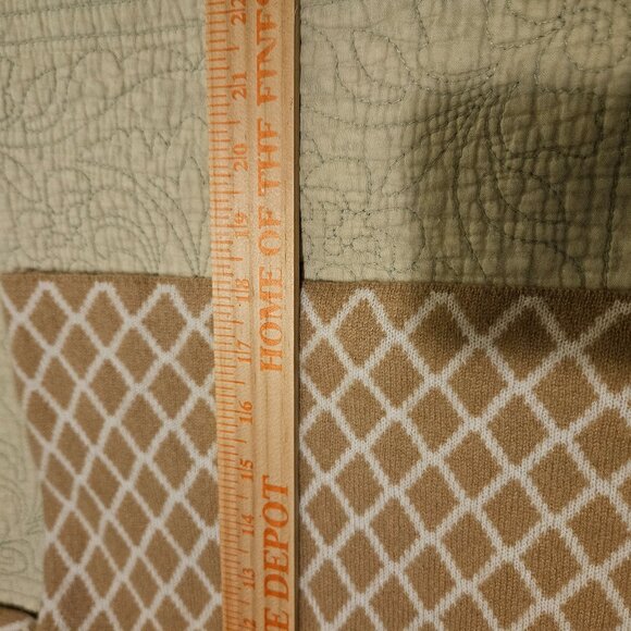 CRUSH. XL 100% Cashmere Cropped Cowl Neck Diamond Patterned Sweater NWT - Picture 6 of 7